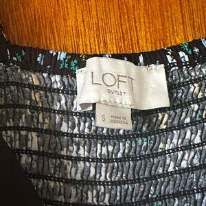 Loft Floral Jumpsuit